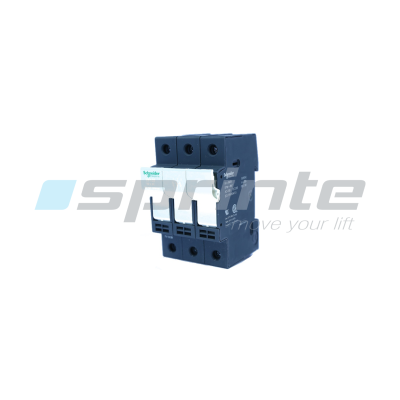 Porte fusible 3 pôles