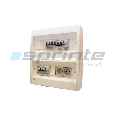 Tableau électrique DTU 230V TRI IP30 25A