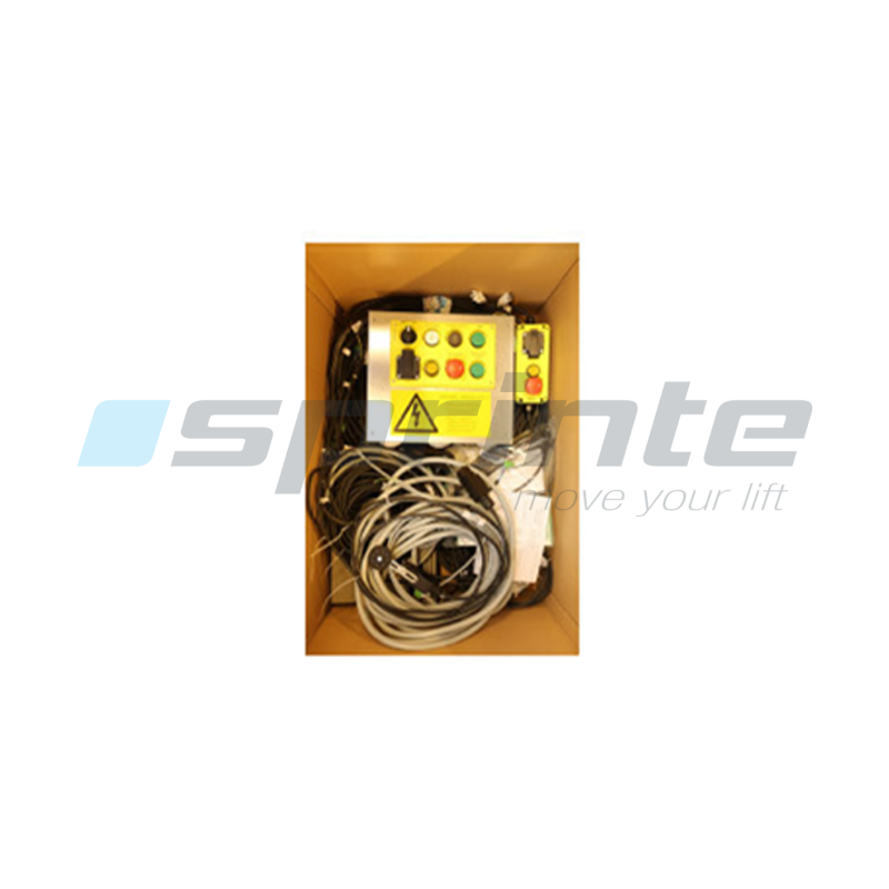 Travelling cable / Cable safety shaft / Cables / Inpection box 6 levels hydraulic / Between-levels 3m