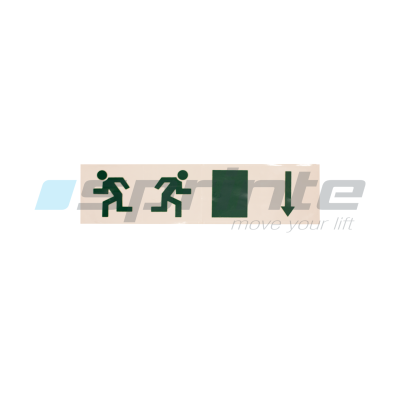 Bloc 1 éclairage secours en machinerie