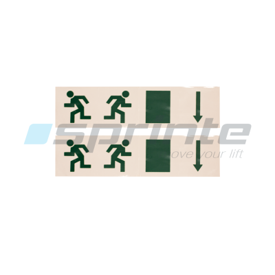 Bloc 2 éclairages secours en machinerie