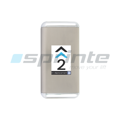 Plastron saillie afficheurs 100x200 262SP V/H FR ASP116 EVO