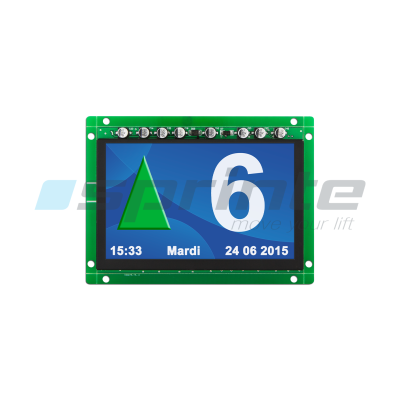 250SP - Display TFT 4.5'' color 110X66mm + voice synthesizer