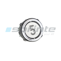 Push button VB42 XI anti-vandal Class II led blue 2 contacts «5»