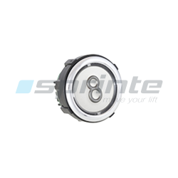 Push button VB42 XI anti-vandal Class II led blue 2 contacts «8»