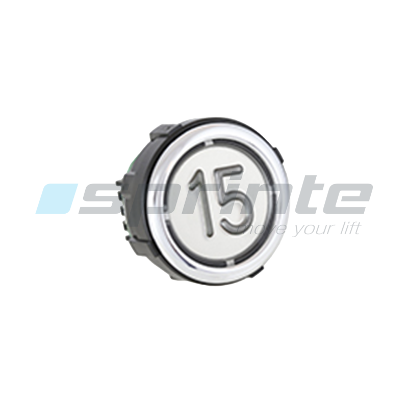 Bouton VB42 XI anti-vandale Classe II led bleue 2 contacts «15»