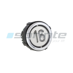 Push button VB42 XI anti-vandal Class II led blue 2 contacts «16»