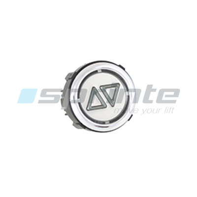 Push button VB42 XI anti-vandal Class II led blue 2 contacts «Up / Down»