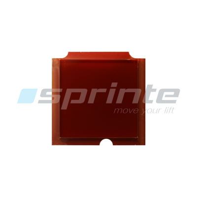 Filtre plexiglass rouge 4mm pour afficheur 123SP 30mm