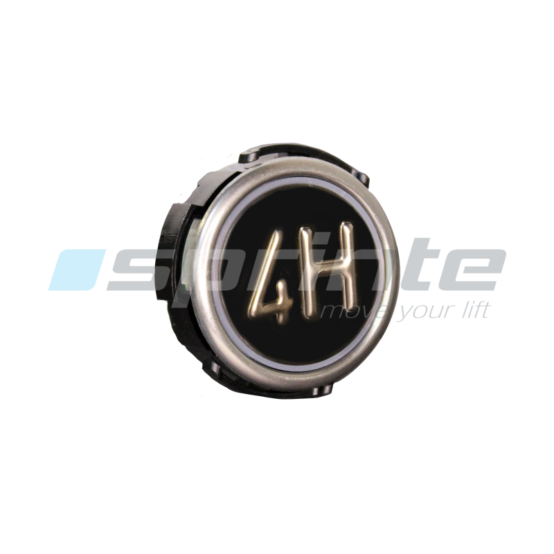 Push button RT42 IX WG anti-vandal Class I led blue 1 contact «4H»