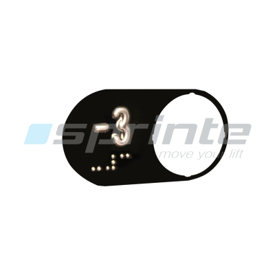 Braille plate «-3»