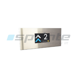 Stainless stell display 220x100 H/V + 232SP TETRA