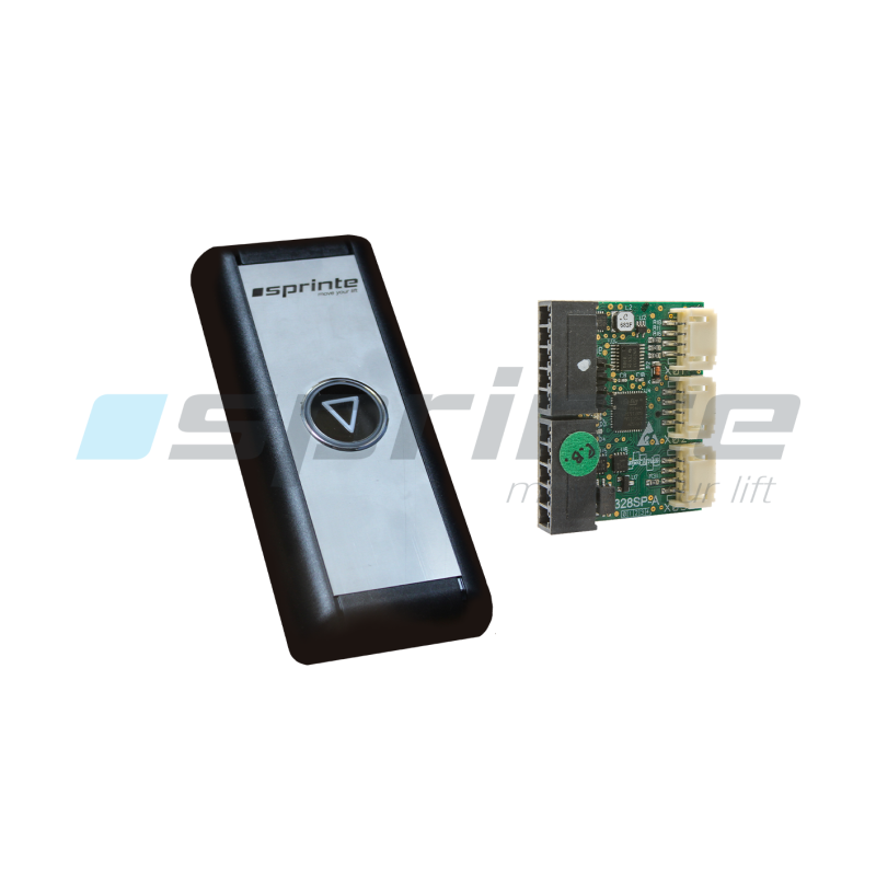 Surface mounted siloxane 80x190 1 button + 428SP TETRA