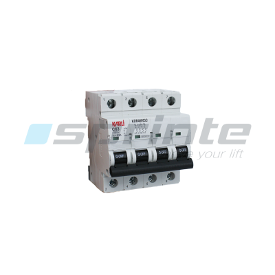 Fuse 4 phases 125A - 6KA-C