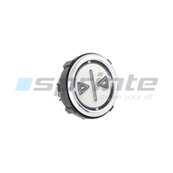 Bouton VB42 XI anti-vandale Classe II led bleue 2 contacts «Fermeture des portes»