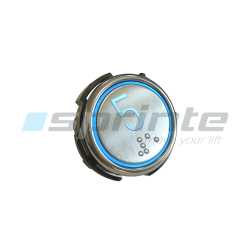 Push button RT42-S IX WG anti-vandal Class I led blue 2 contacts «5»