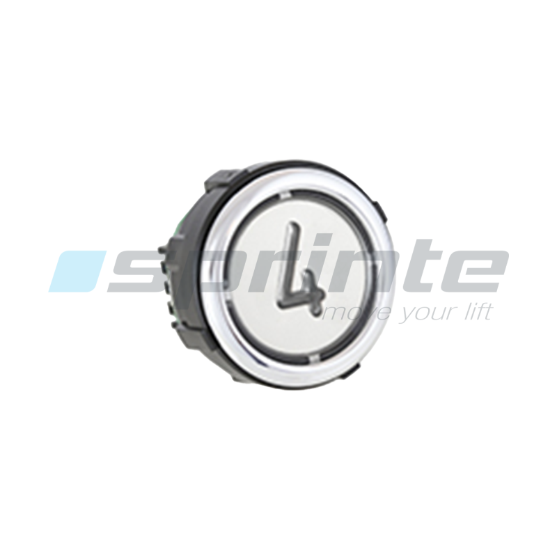 Push button VB42 XI anti-vandal Class II led blue 2 contacts «4»
