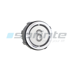 Push button VB42 XI anti-vandal Class II led blue 2 contacts «6»
