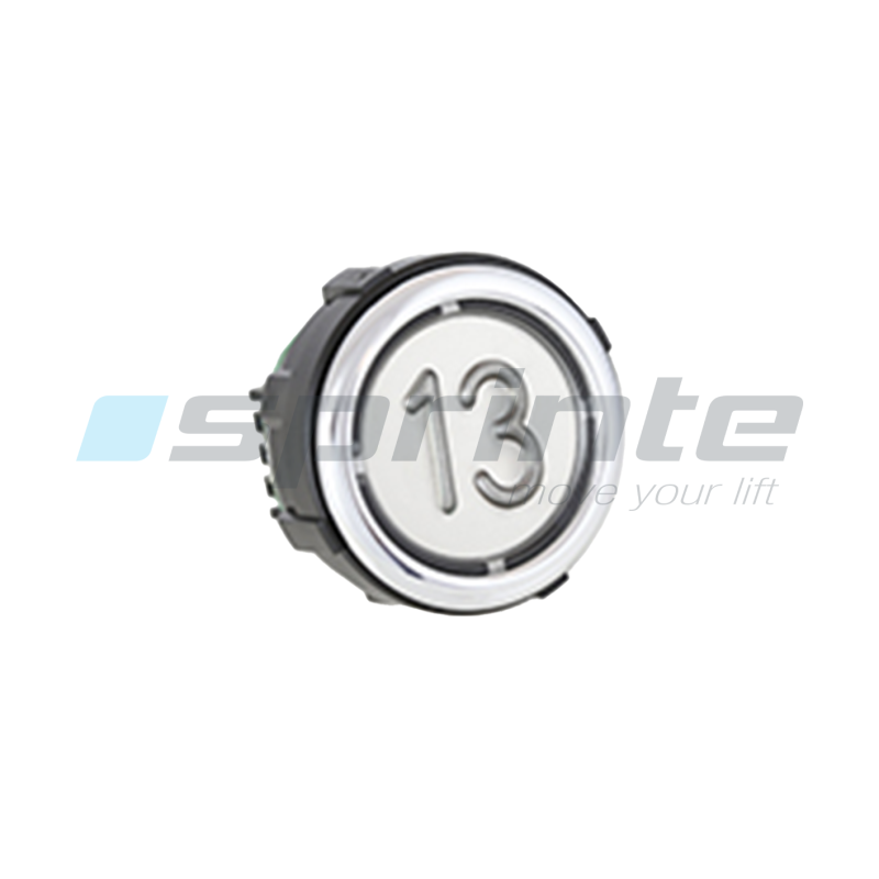 Push button VB42 XI anti-vandal Class II led blue 2 contacts «13»