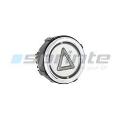 Push button VB42 XI anti-vandal Class II led blue 2 contacts «Down up»