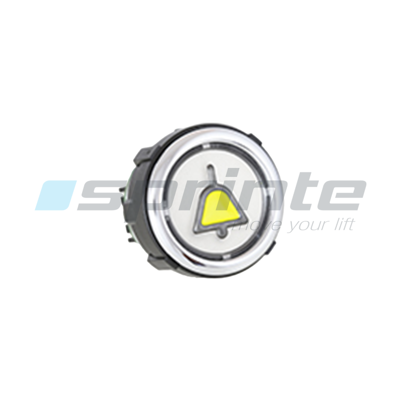 Push button VB42 XI anti-vandal Class II led blue 2 contacts «Alarm»