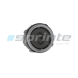 Push button VB42 XI black anti-vandal Class II led blue 2 contacts «3»