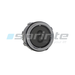 Push button VB42 XI black anti-vandal Class II led blue 2 contacts «6»