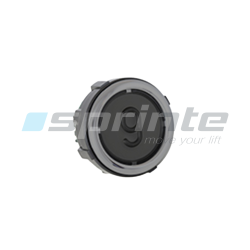 Push button VB42 XI black anti-vandal Class II led blue 2 contacts «9»