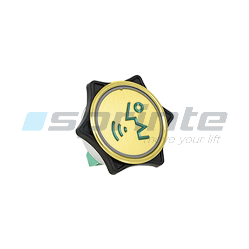 Bouton MD7 or led verte 1 contact «Parlez»