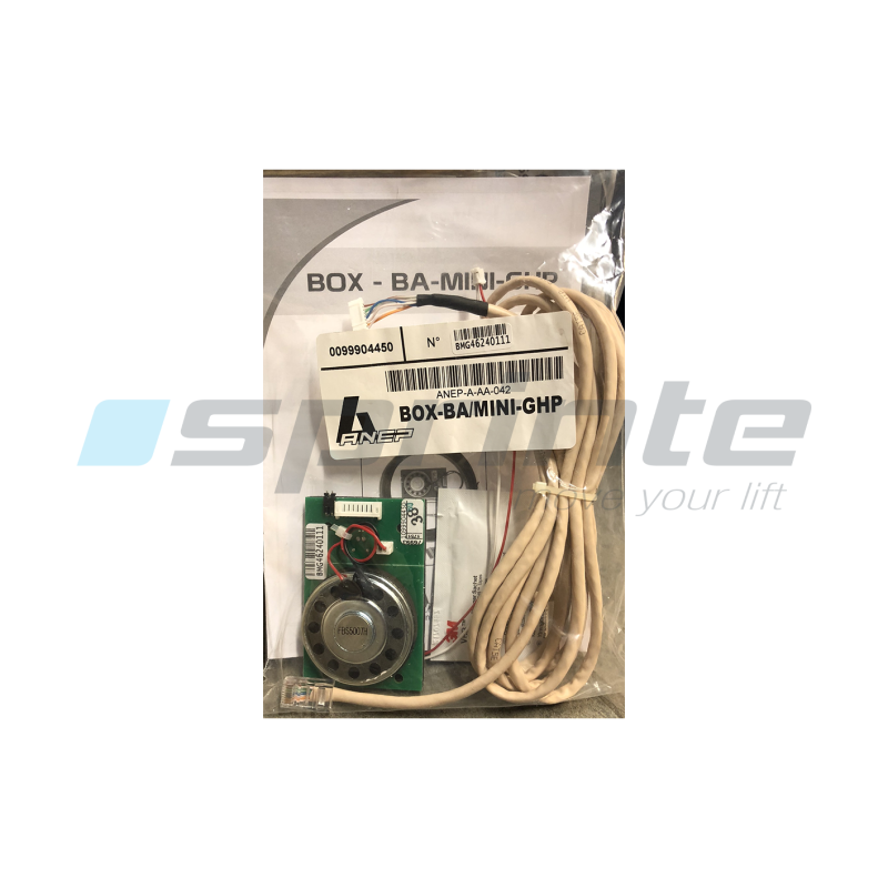 Car phone system with speaker + microphone