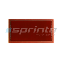 Filtre plexiglass rouge 4mm pour afficheur 122SP 30mm