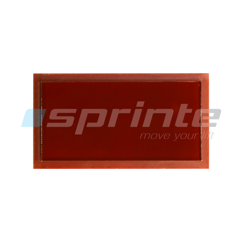 Plexiglass filter red 4mm for display 122SP 30mm