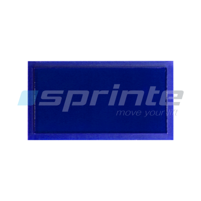 Plexiglass filter blue 4mm for display 122SP 30mm
