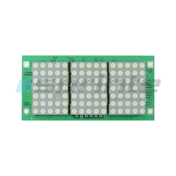 122SP - Display DOT 50mm 3 matrix blue