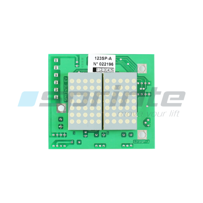 123SP - Display DOT 30mm 2 matrix red