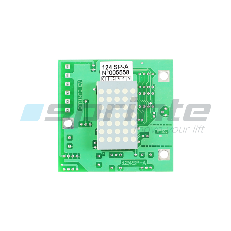 124SP - Display DOT 30mm 1 matrix blue