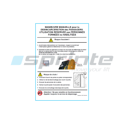 GEARLESS manual brake instruction manual (1 levers)