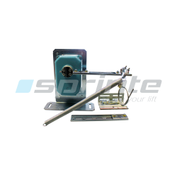 Cablette kit break force (maxi 33M end of stroke) with : contactor box, cablette + olives, mounting bracket, cable tie, screws.