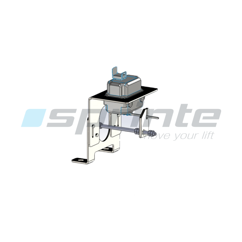 Kit drum axis force break with : contactor box, threaded ROD + NUT, fixation support, screws.