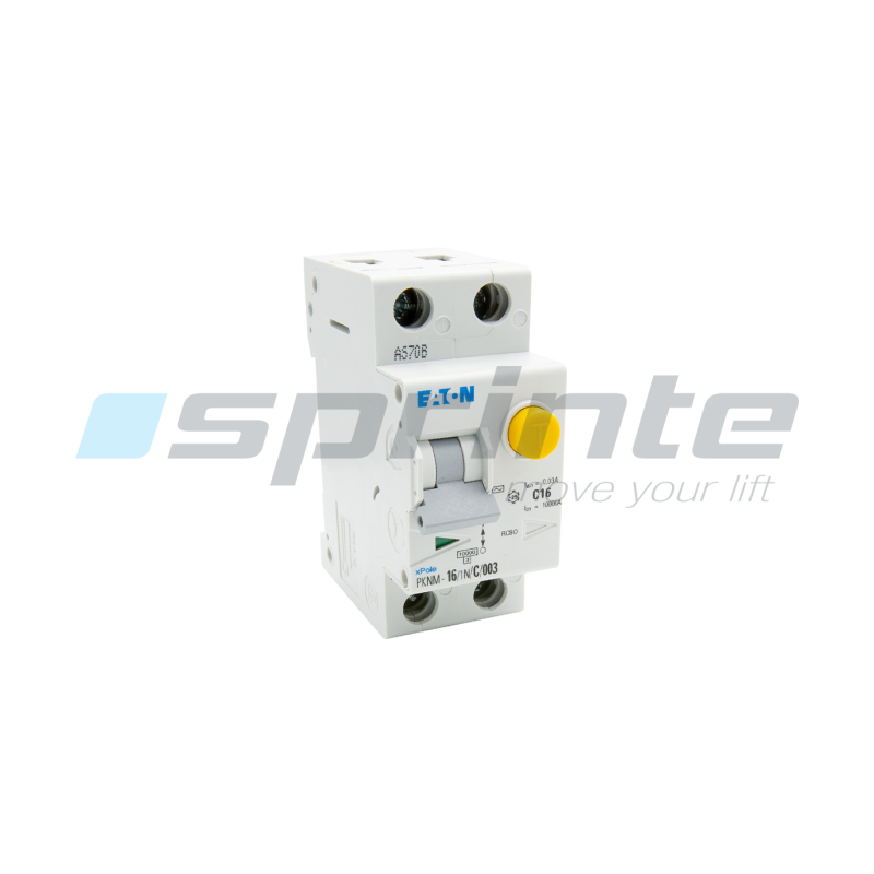 Phase / neutral differential circuit breaker 16A / 30mA