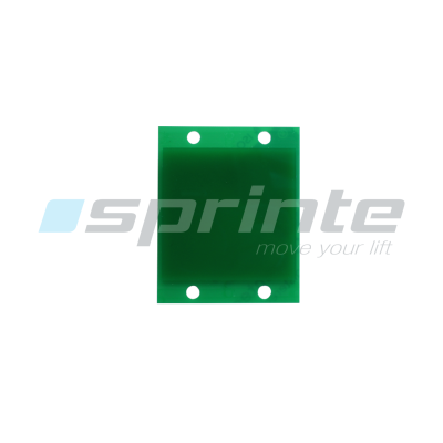 Plexiglass green for signal car lift