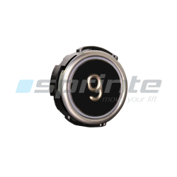 Push button RT42 IX WG anti-vandal Class I led blue 1 contact «9»