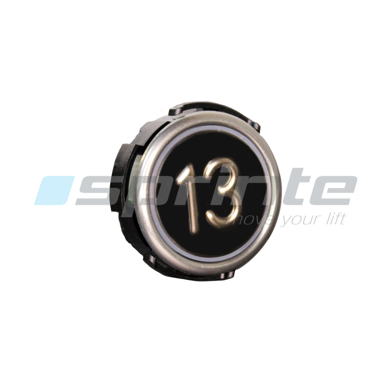 Bouton RT42 IX WG anti-vandale Classe I led bleue 1 contact «13»