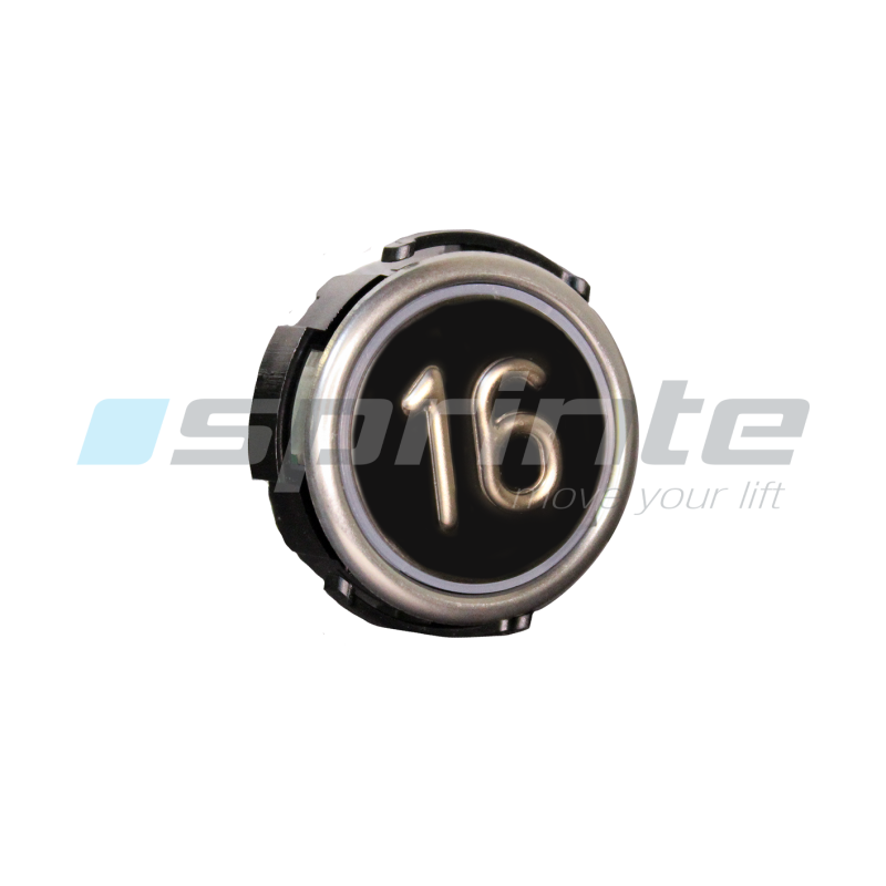 Push button RT42 IX WG anti-vandal Class I led blue 1 contact «16»