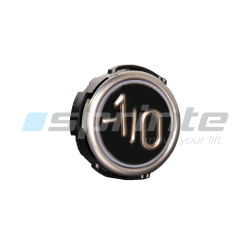 Bouton RT42 IX WG anti-vandale Classe I led bleue 1 contact «-1/0»