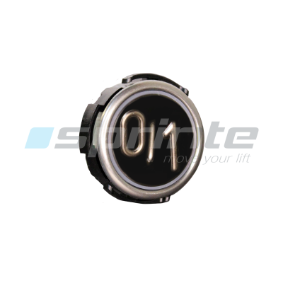 Push button RT42 IX WG anti-vandal Class I led blue 1 contact «0/1»