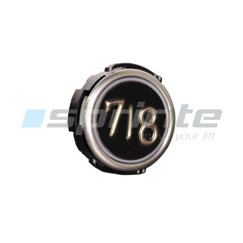 Bouton RT42 IX WG anti-vandale Classe I led bleue 1 contact «7/8»