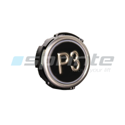 Bouton RT42 IX WG anti-vandale Classe I led bleue 1 contact «P3»