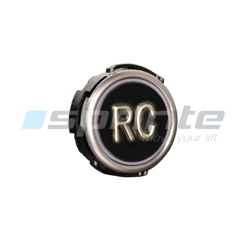 Push button RT42 IX WG anti-vandal Class I led blue 1 contact «RC»