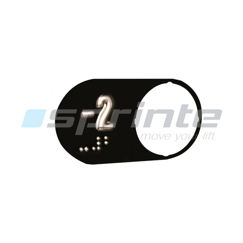 Braille plate «-2»